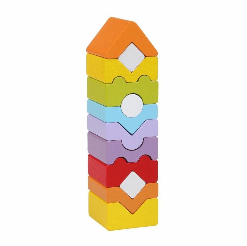 Cubika 14996 Veža XI - drevená skladačka, 12 dielov