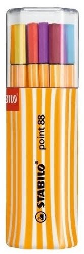 STABILO point 88, 20 ks, Twin Pack