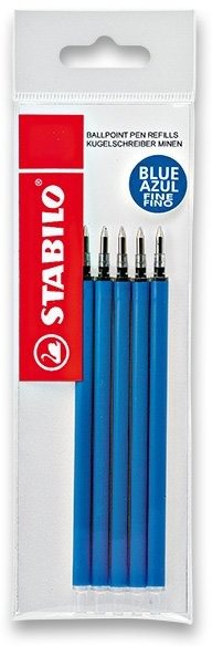 STABILO marathon 318, modrá – ecopack 5 ks