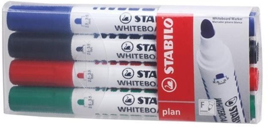 STABILO plan (F), 4 ks puzdro