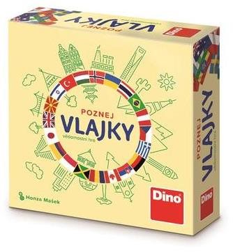 Dino Poznaj vlajky – cestovná hra