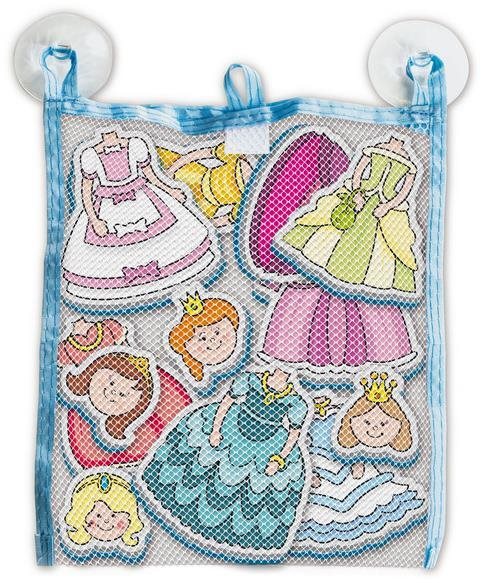 Teddies Vodolepky Moje prvé rozprávky Princezné penová súprava so sieťkou 12 ks