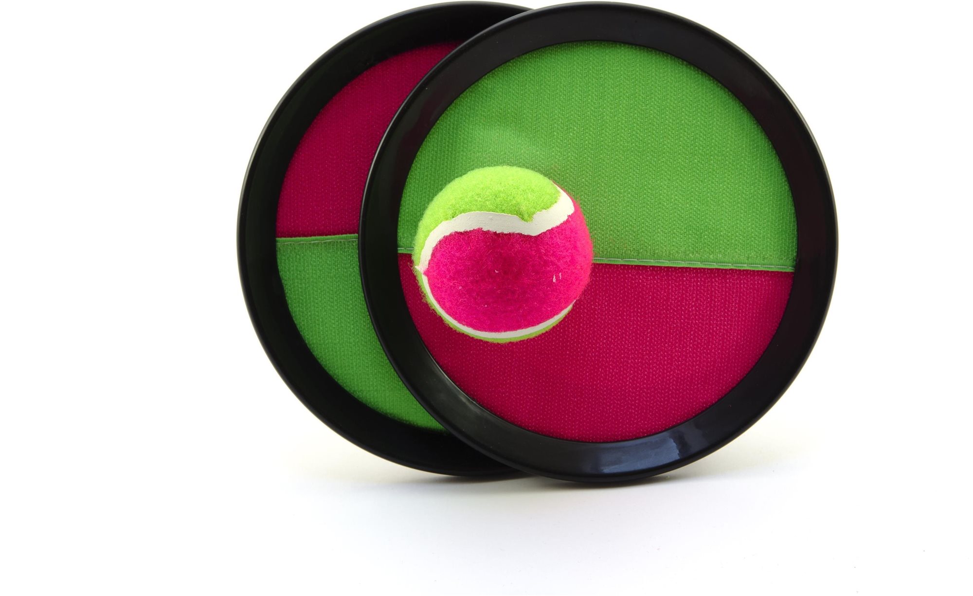 Teddies Lambada/Catch ball hra s loptičkou na suchý zips, 19 cm v sieťke