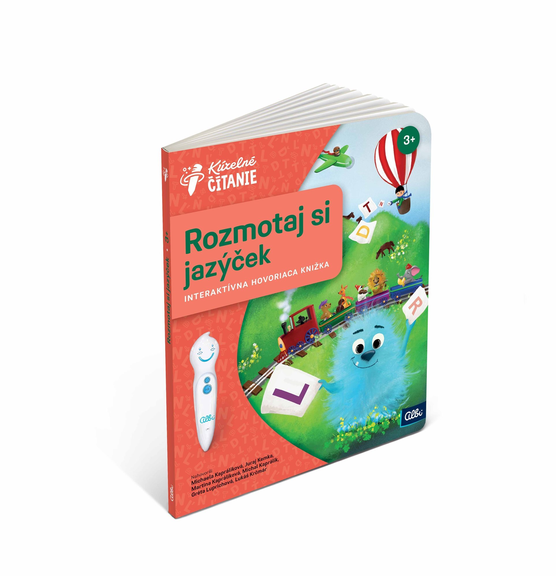 Kúzelné čítanie Kniha Rozmotaj si jazýček SK