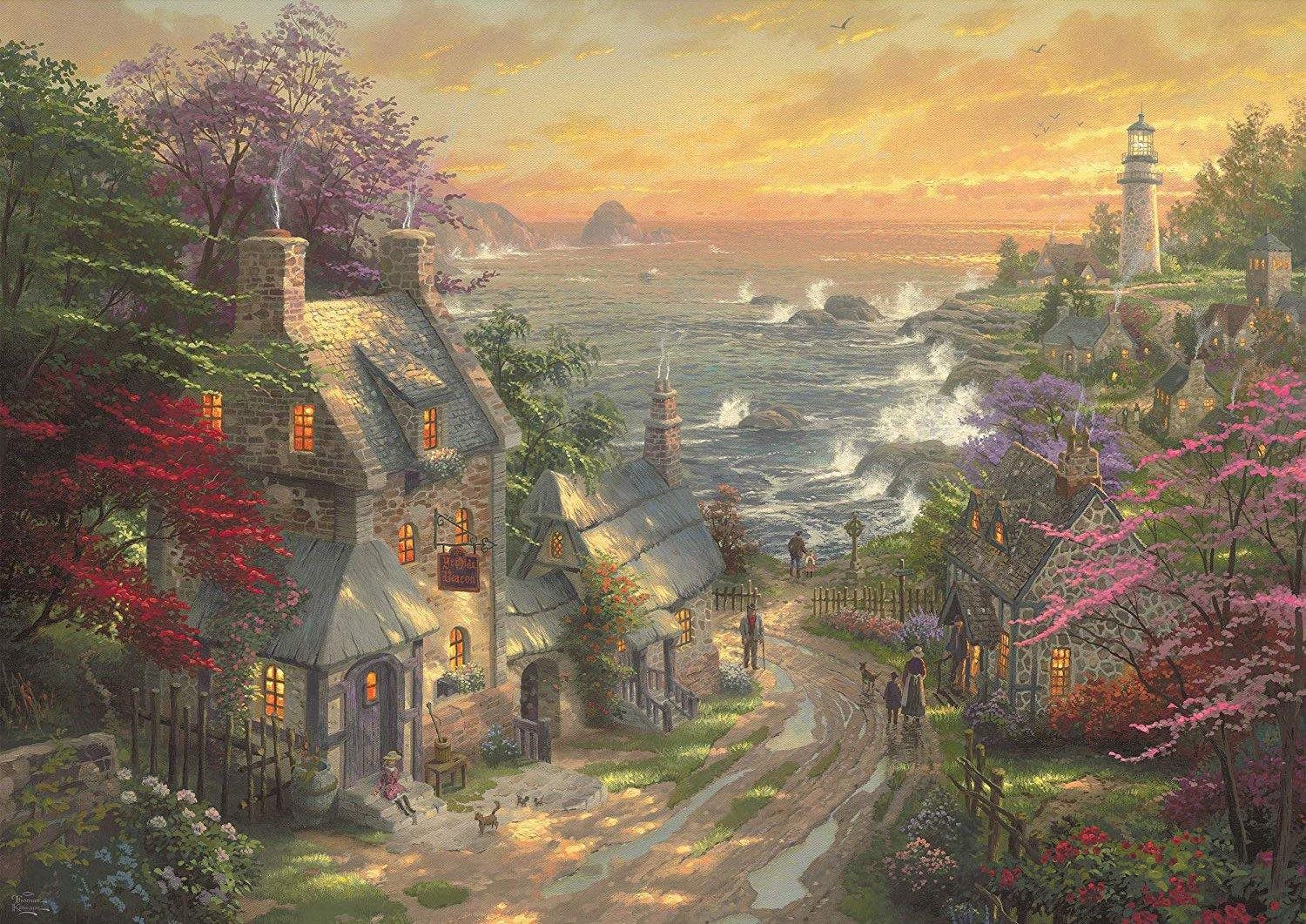 Puzzle Dedinský maják 3000 dielikov