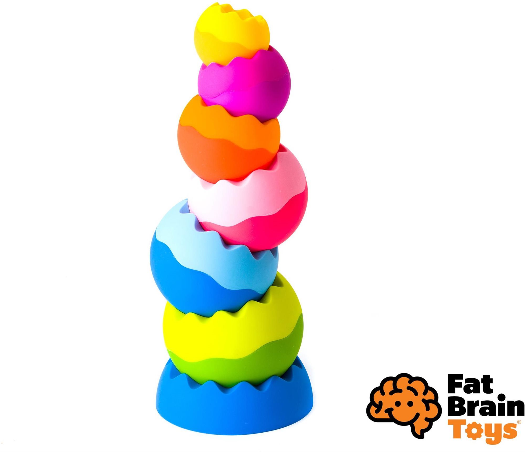 Fat Brain Skladacia veža Tobbles Neo