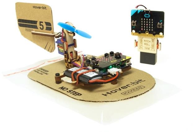 Micro:bit programovateľné Hover:bit vznášadlo bez micro:bit dosky