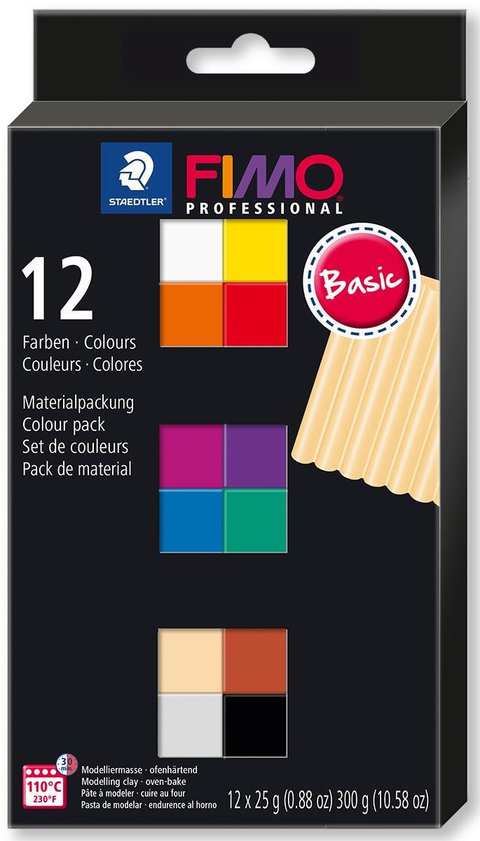 FIMO professional sada 12 farieb 25 g BASIC