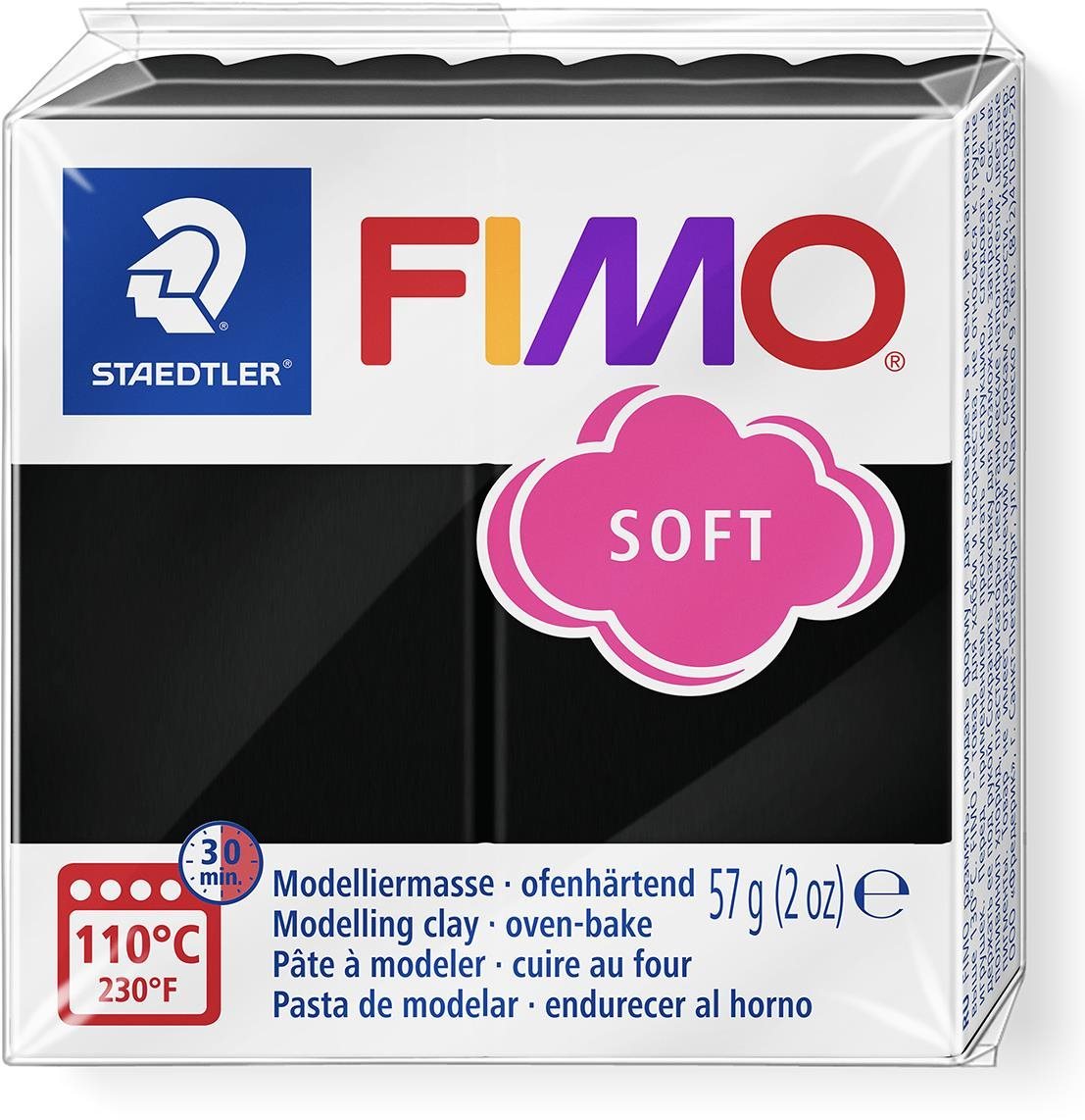 FIMO soft 8020 56 g čierna