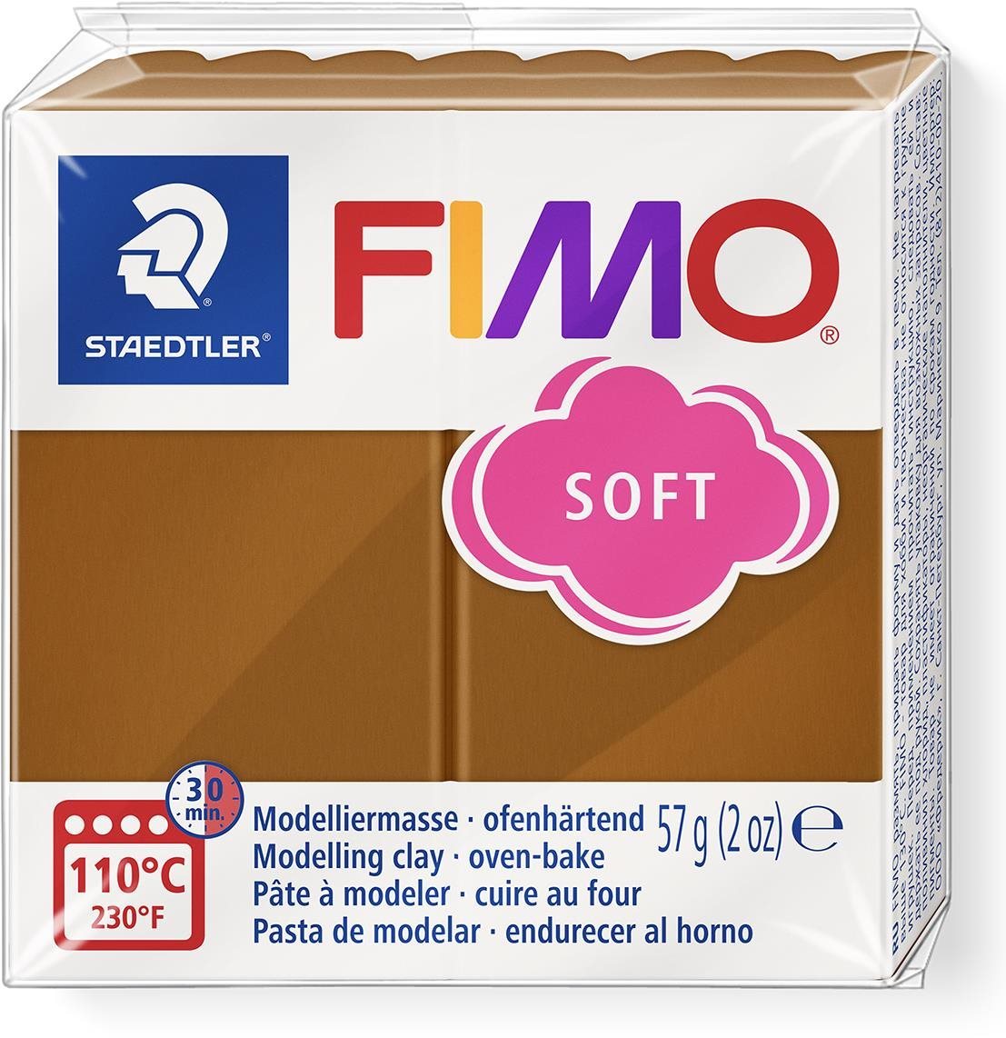 FIMO soft 8020 56 g hnedá