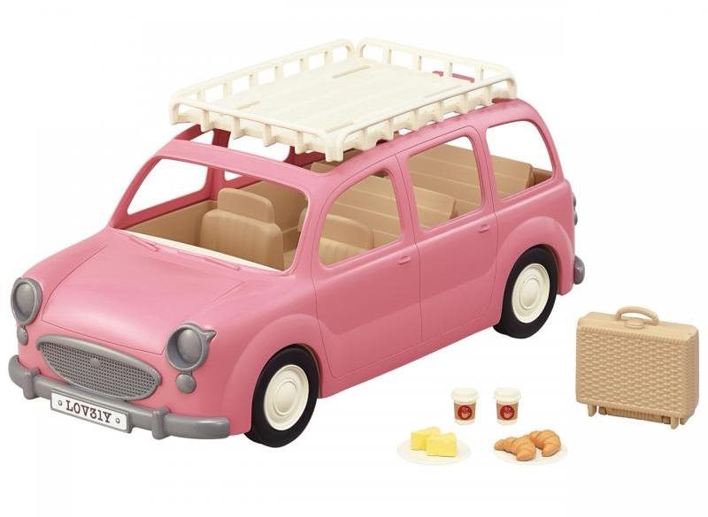 Sylvanian families Rodinné auto ružové Van