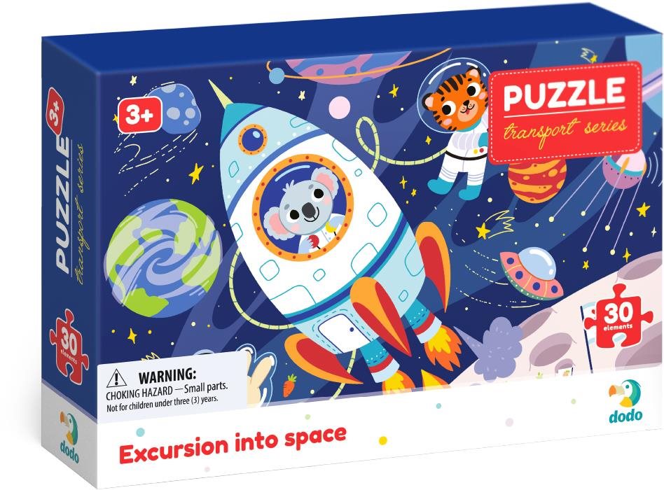 Puzzle Profesia Exkurzia do vesmíru 30 dielikov