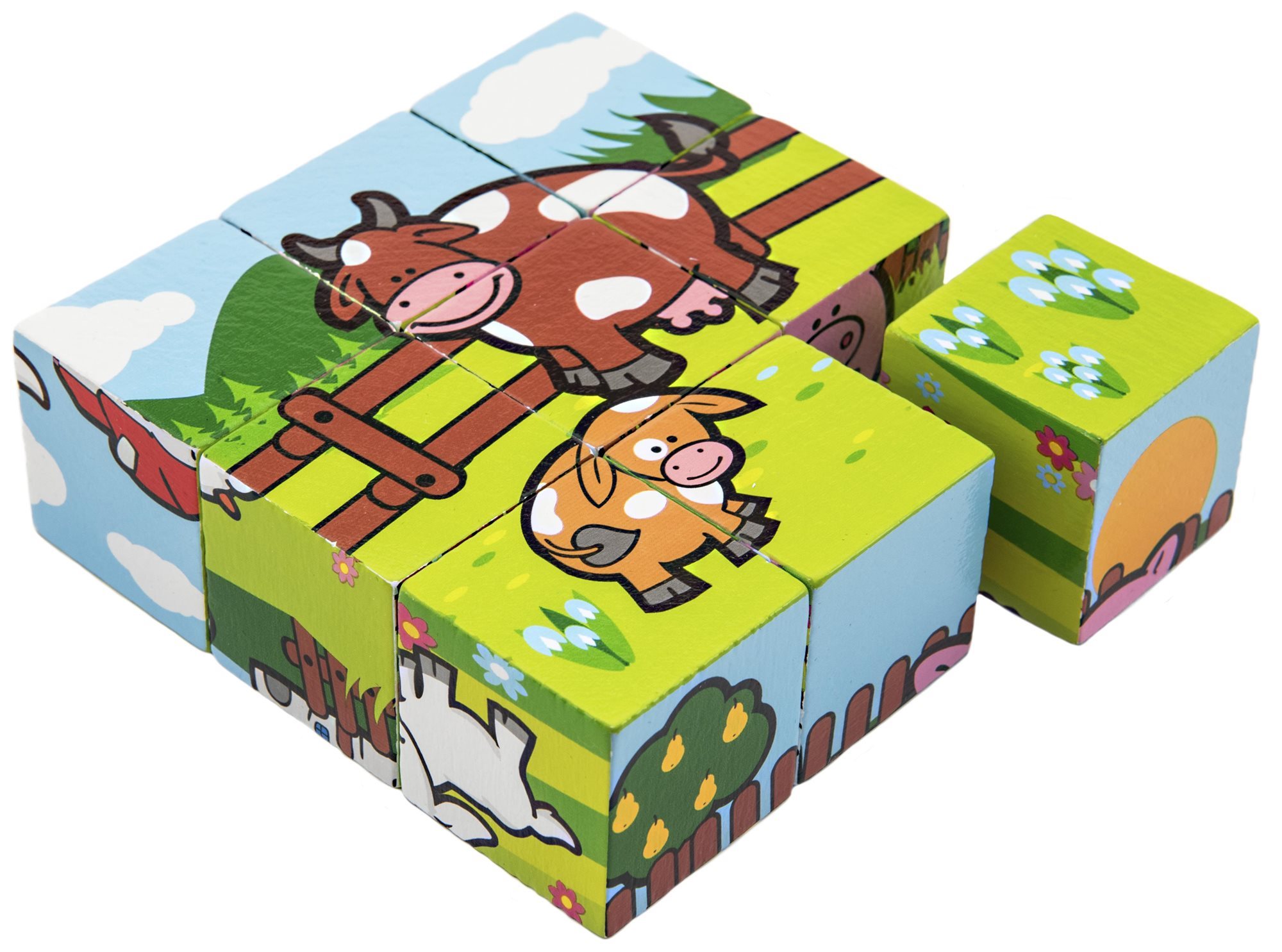 Teddies Kocky kubus Moje prvé zvieratká