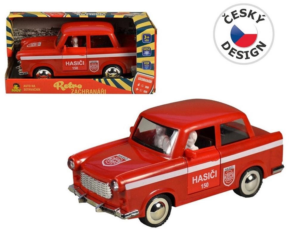 Auto požiarne na zotrvačník 6x17x8 cm