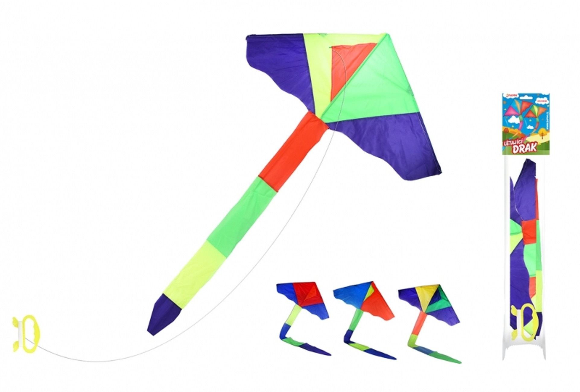 Šarkan lietajúci nylonový 115 × 50 cm