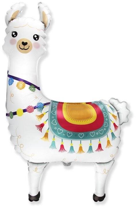Balón fóliový lama – 60 cm