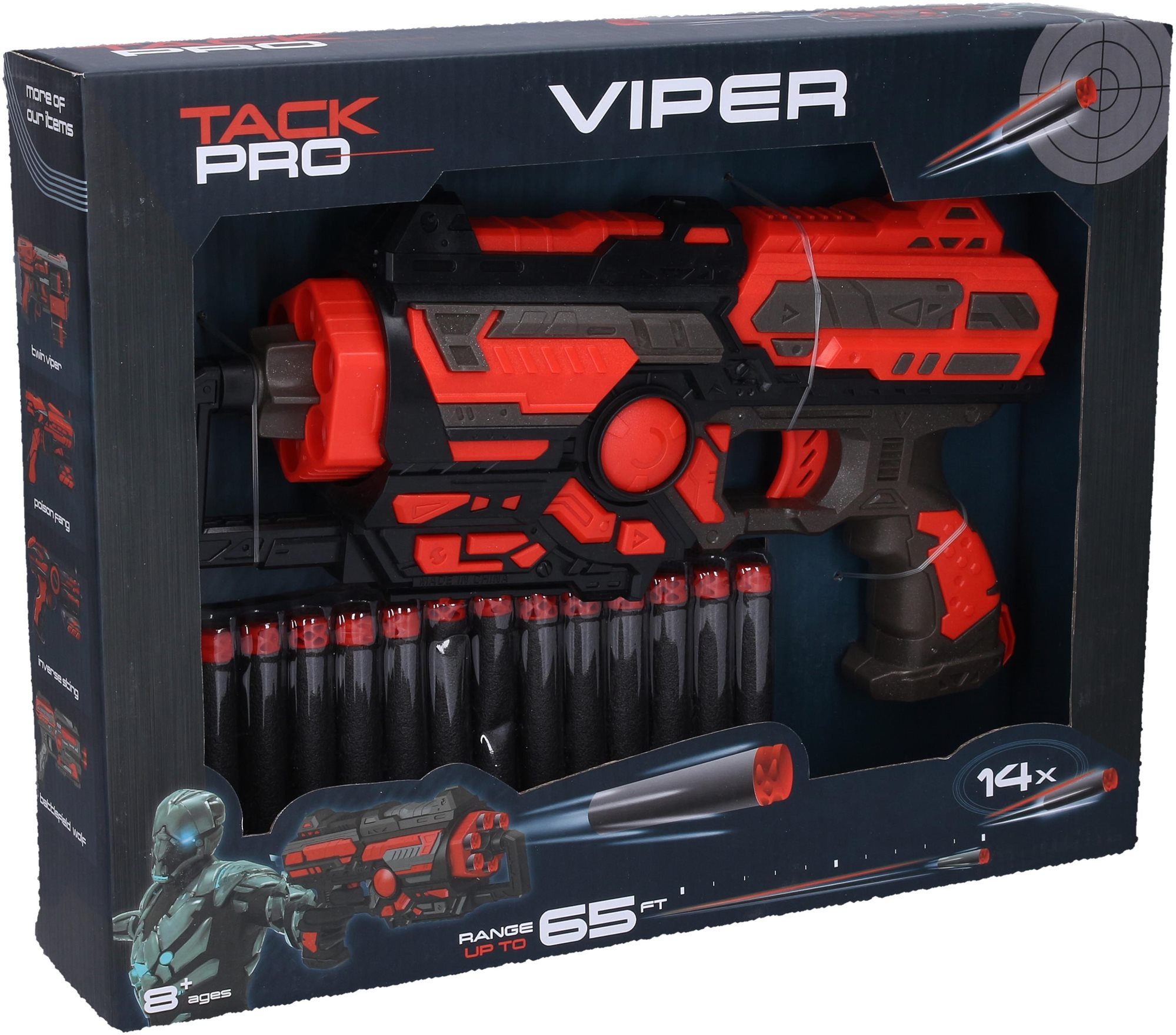 Pištoľ na penové náboje Viper