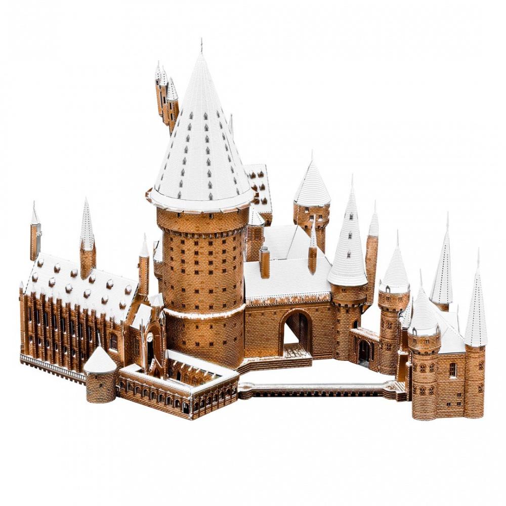Metal Earth 3D puzzle Harry Potter: Zasnežený Rokfortský hrad (ICONX)