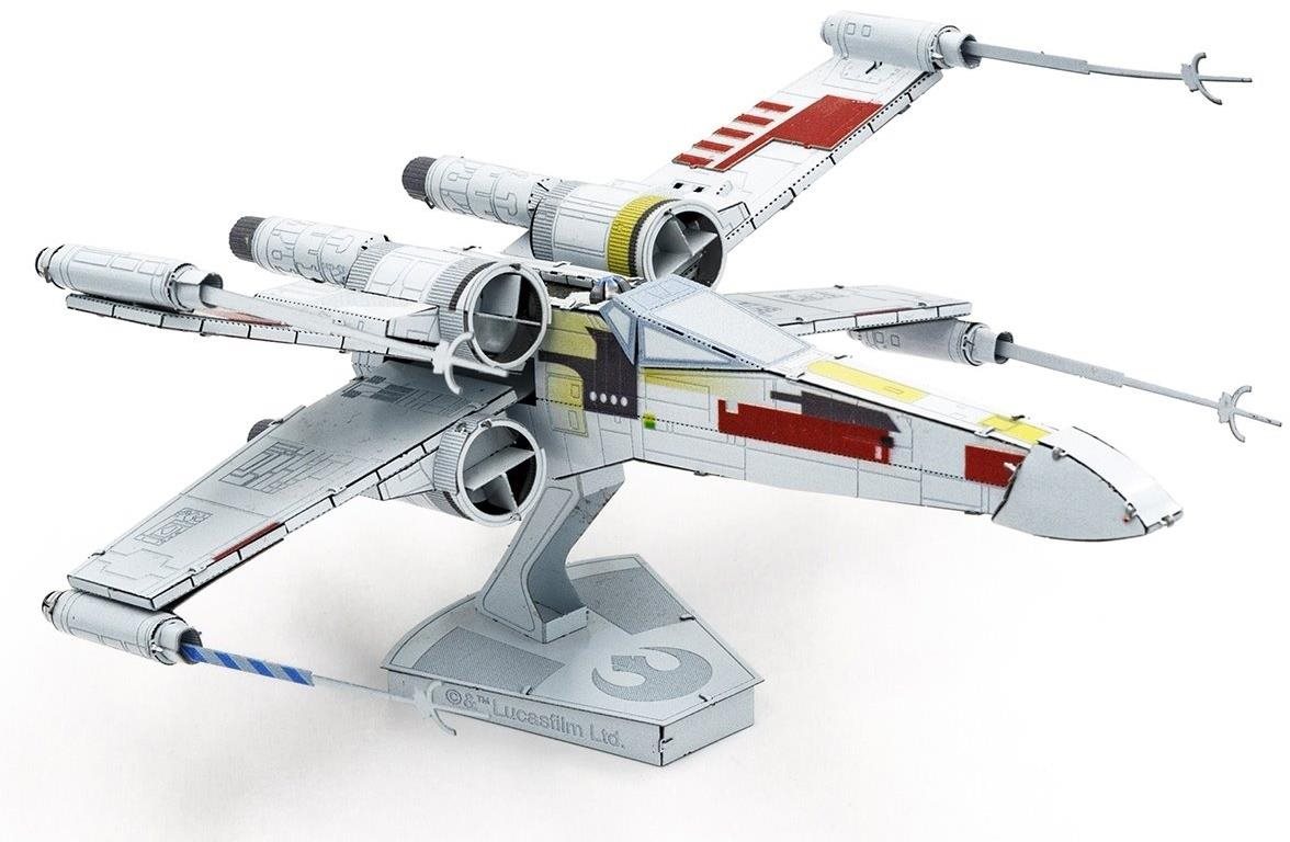 Metal Earth 3D puzzle Star Wars: X-Wing Starfighter (ICONX)