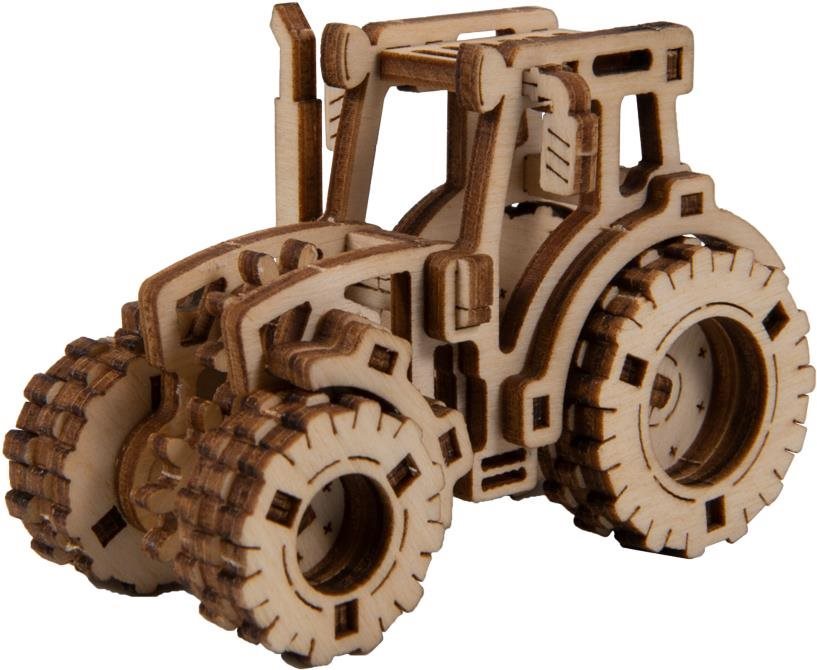 Wooden city 3D puzzle Superfast Traktor