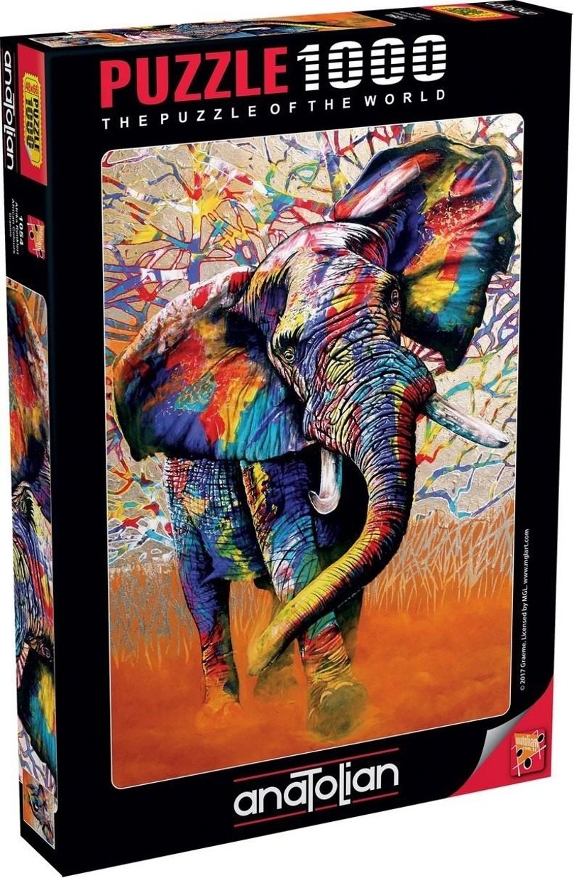 Anatolian Puzzle Africkej farby 1000 dielikov