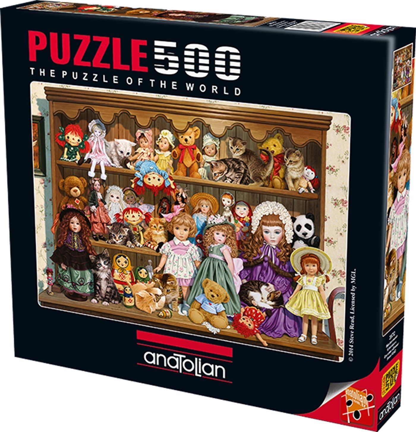 Anatolian Puzzle Babičkina polica s bábikami 500 dielikov