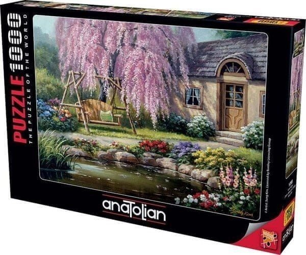 Anatolian Puzzle Chata pri čerešňovom strome 1000 dielikov