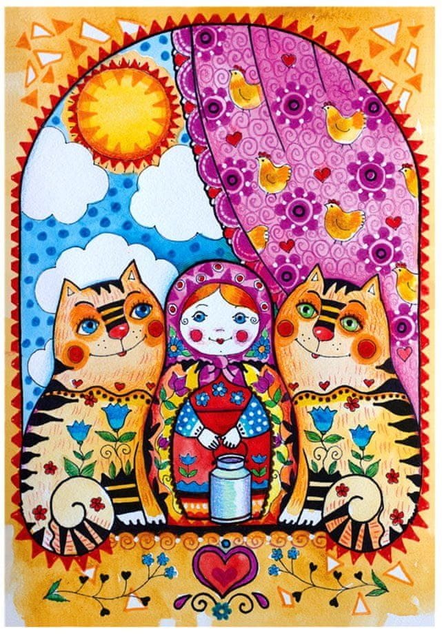 Anatolian Puzzle Matryoshka 500 dielikov