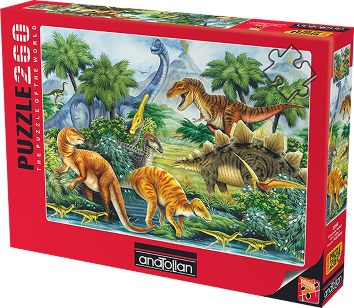 Anatolian Puzzle Údolie dinosaurov 260 dielikov