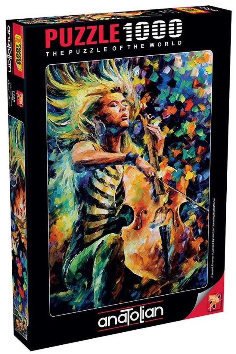 Anatolian Puzzle Violončelistka 1000 dielikov