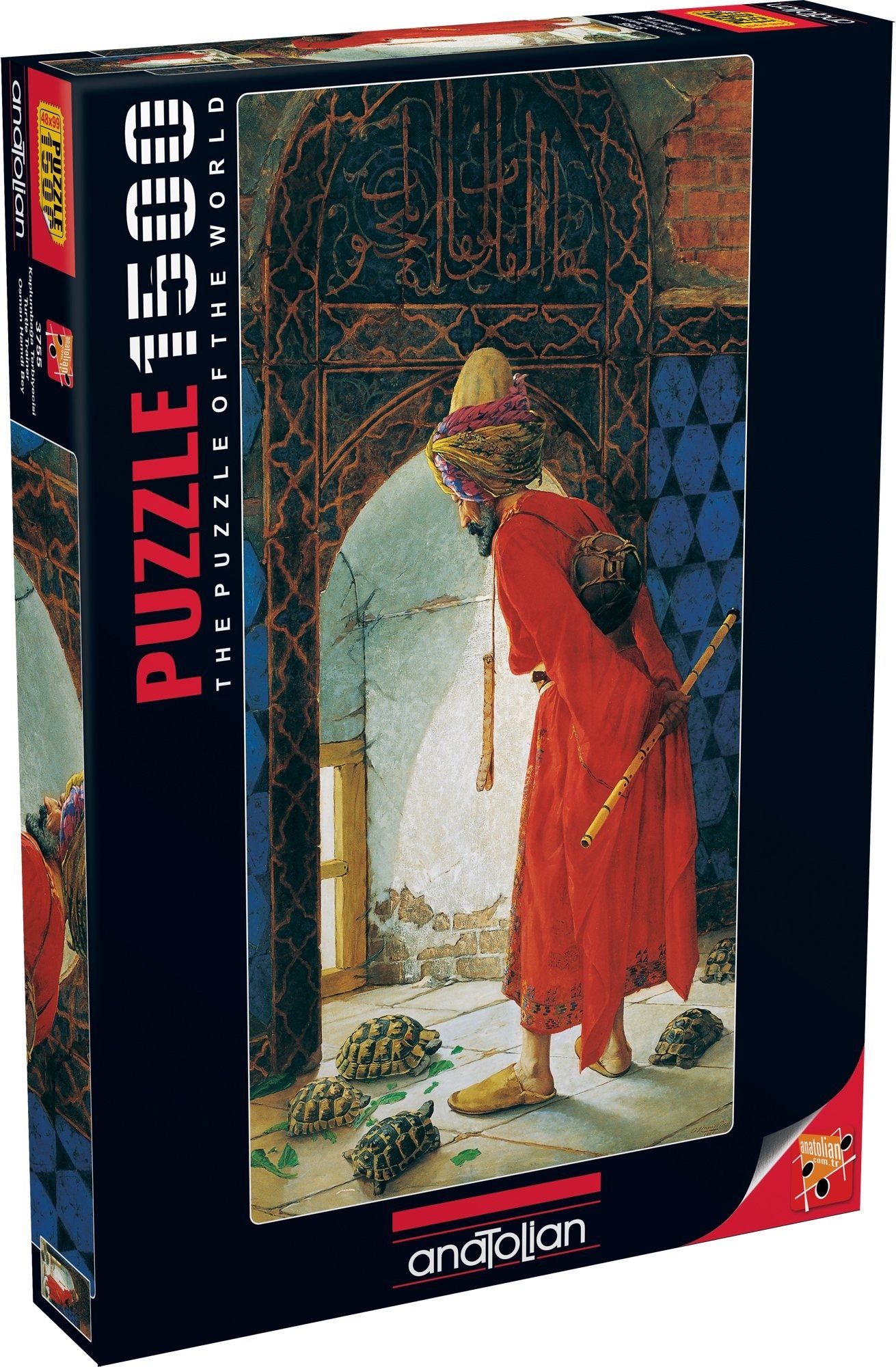 Anatolian Vertikálne puzzle Cvičiteľ korytnačiek 1500 dielikov