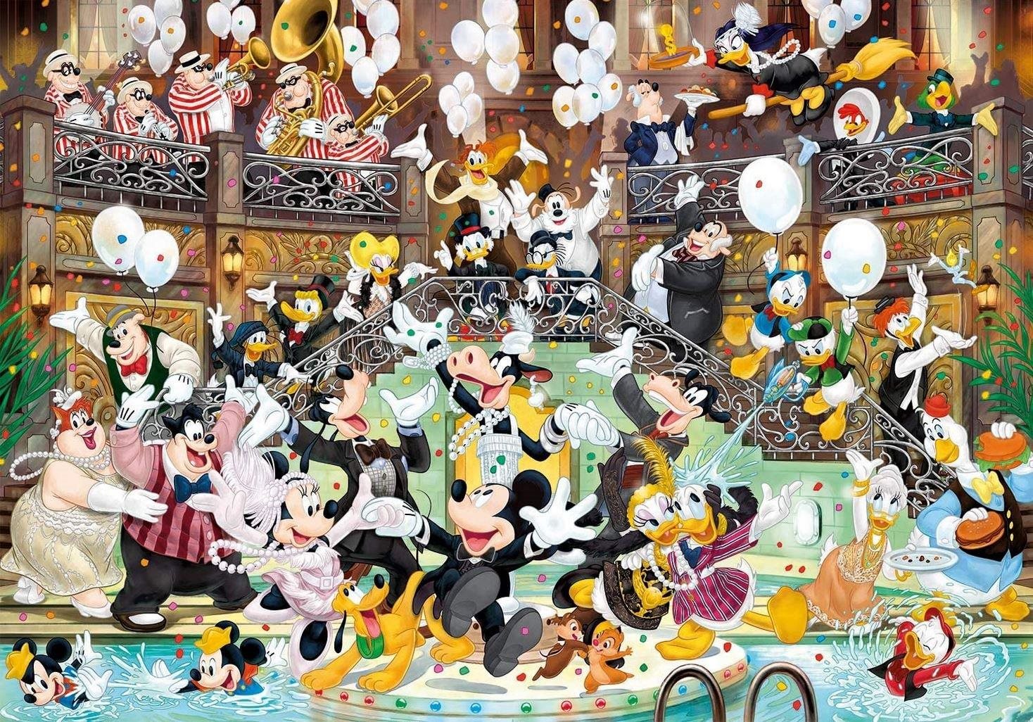Clementoni Puzzle Disney gala 6000 dielikov