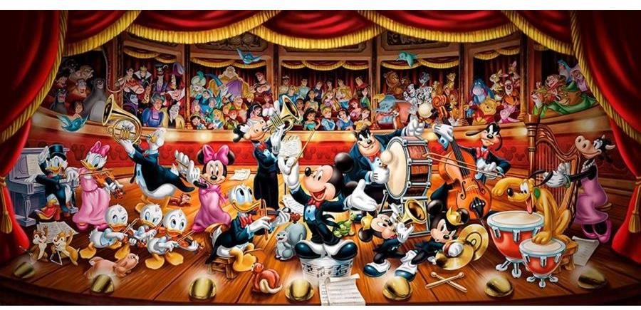Clementoni Puzzle Disney orchester 13200 dielikov