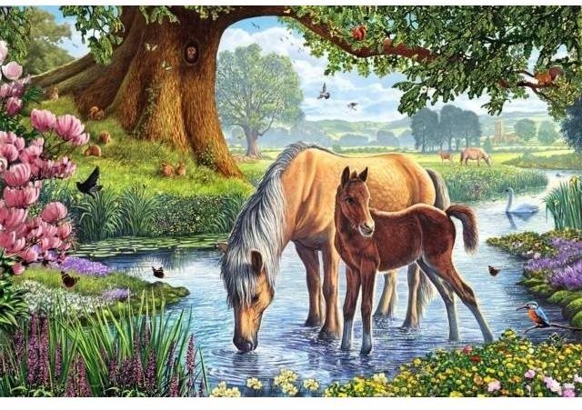 Schmidt Puzzle Kone v rieke 150 dielikov