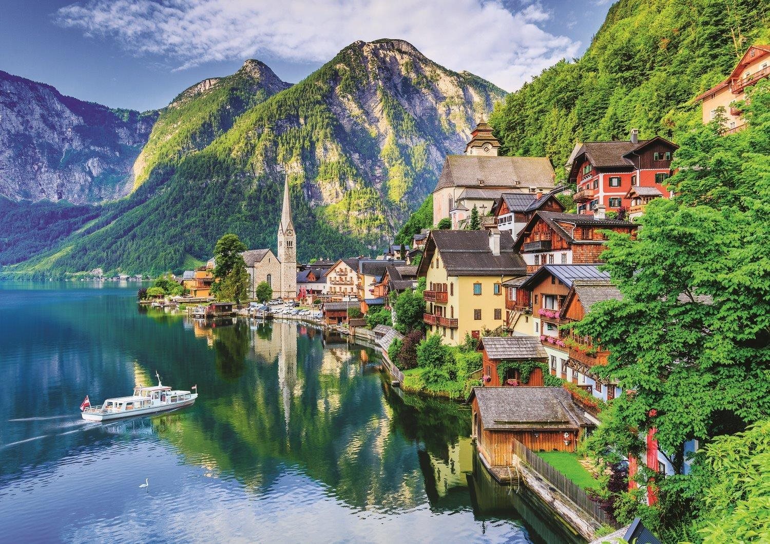 Trefl Puzzle Hallstatt, Rakúsko 1000 dielikov