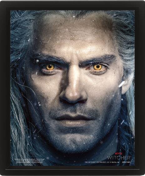 3D Obraz v ráme, Zaklínač