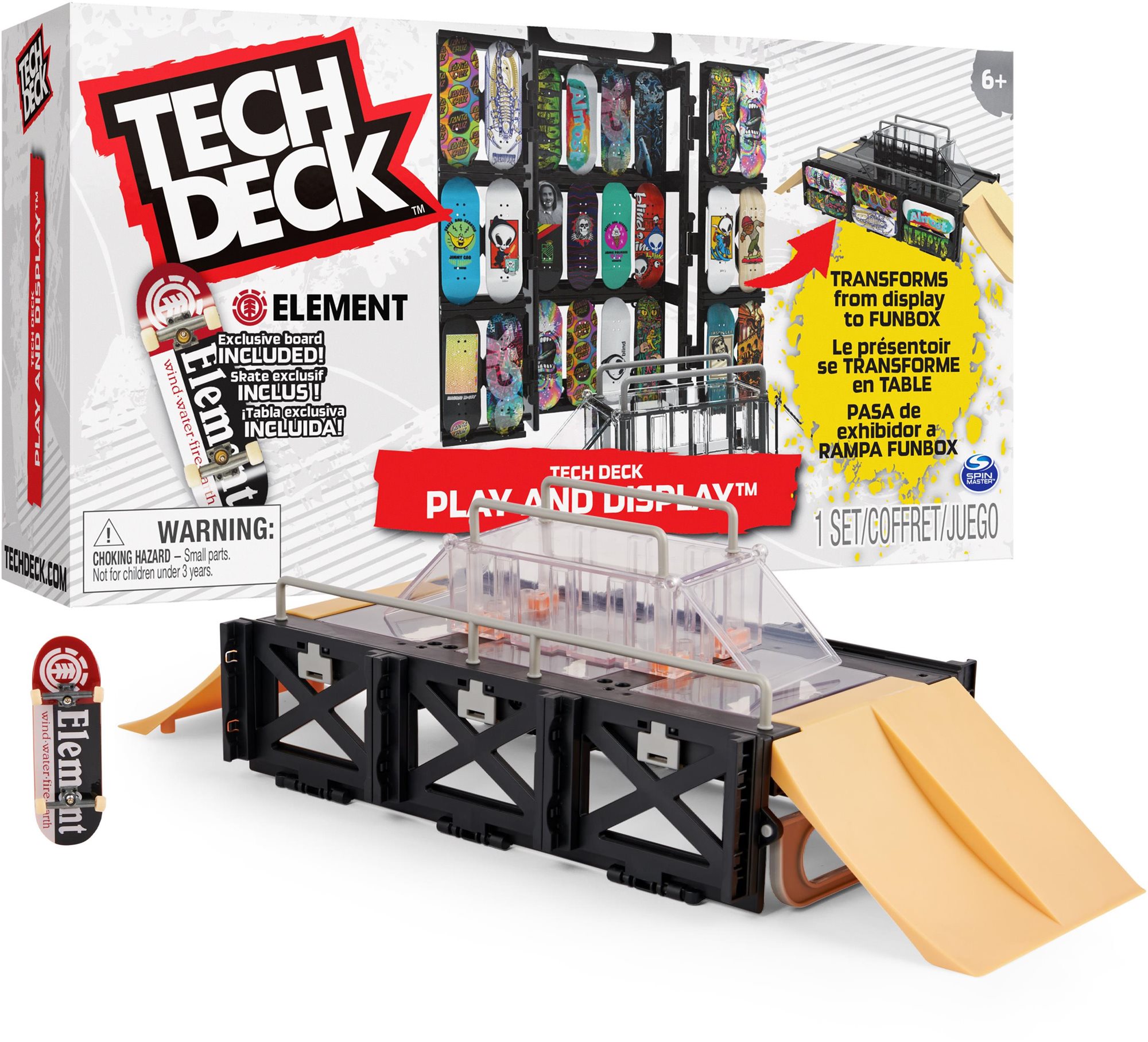 Tech Deck Vitrína a pódium