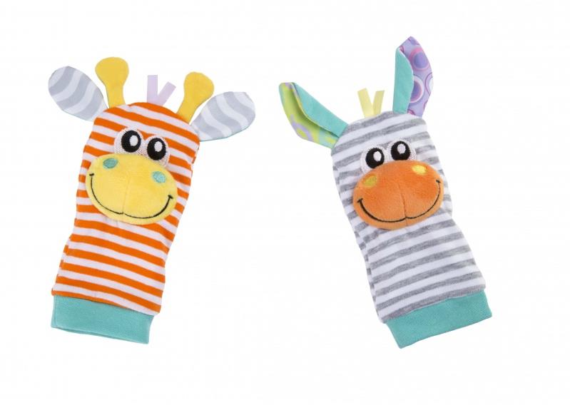 Playgro Hrkajúce ponožky a náramky pastelové