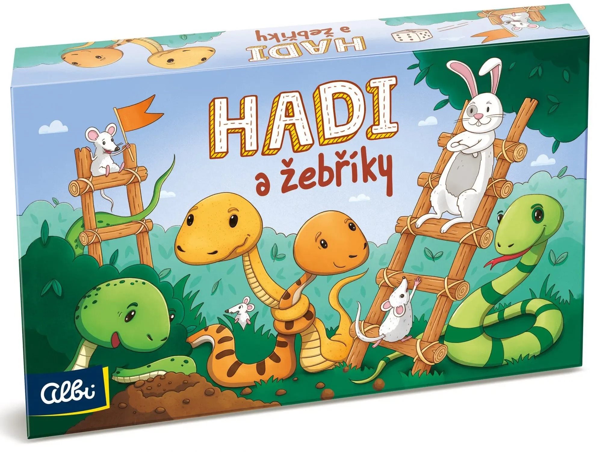 Hadi a žebříky detské (Zvieratká)