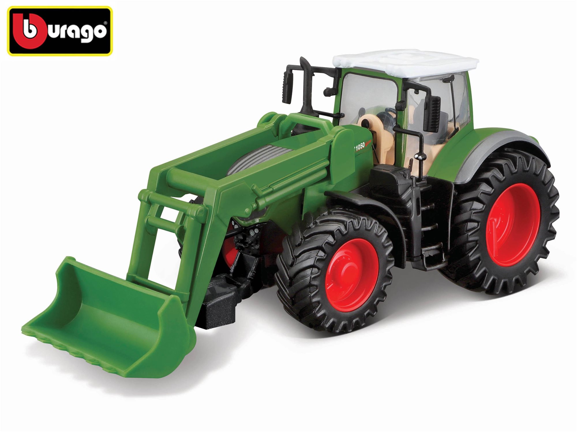 Bburago Farm Traktor Fendt 1050 Vario s prednou lyžicou