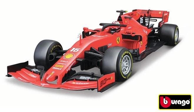 Bburago 1:18 Ferrari F1 2019 SF90 LeClercl