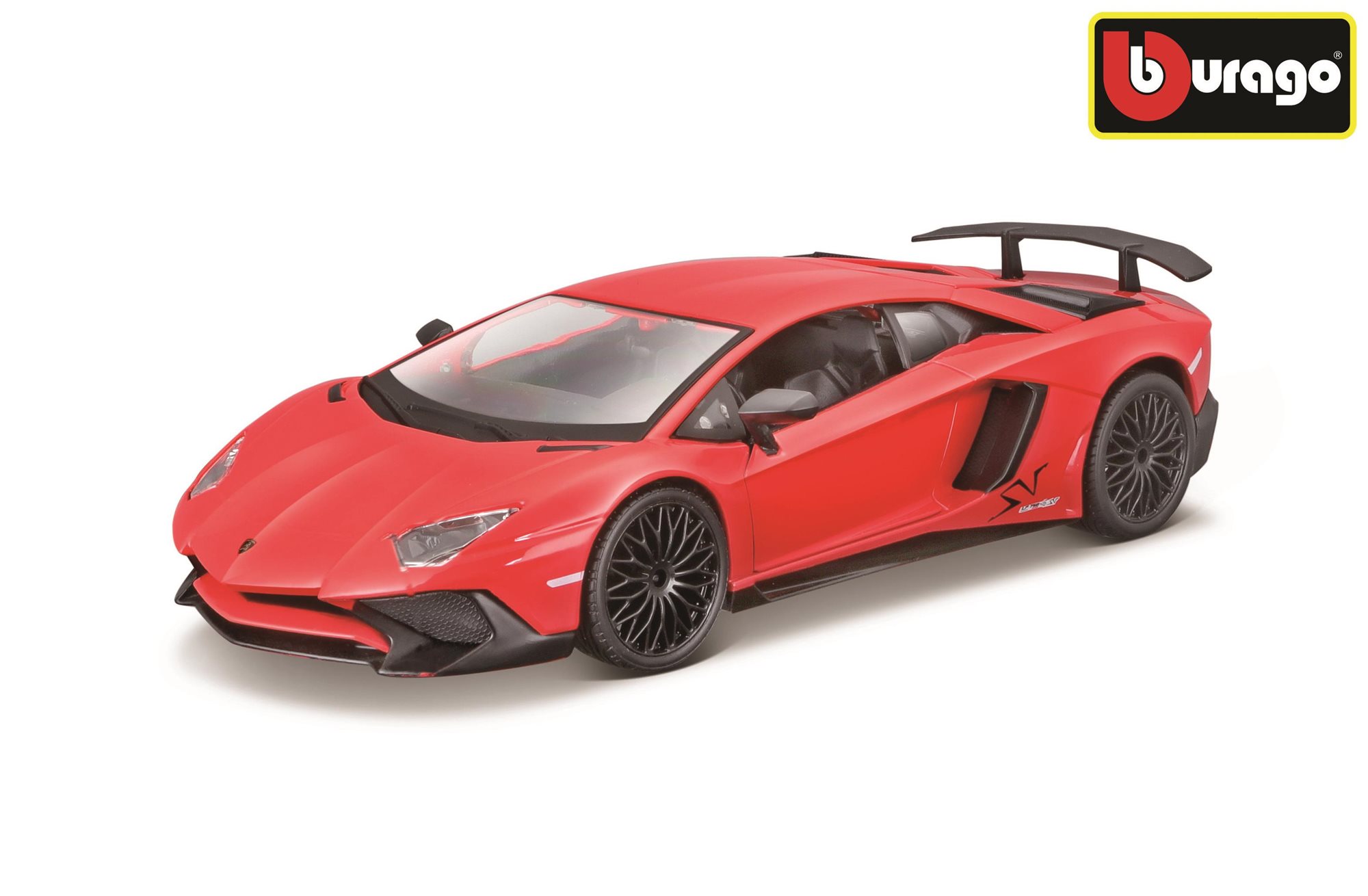 Bburago 1 : 24 Lamborghini Aventador LP 750-4 SV Red