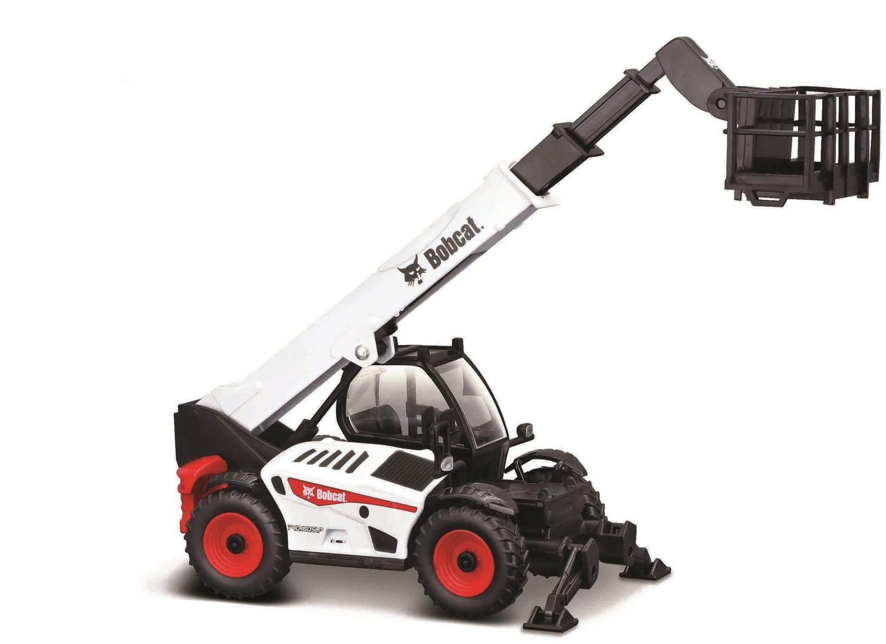 Bburago 1 : 50 Bobcat T40.180SLP Telehandler w/Man Platform