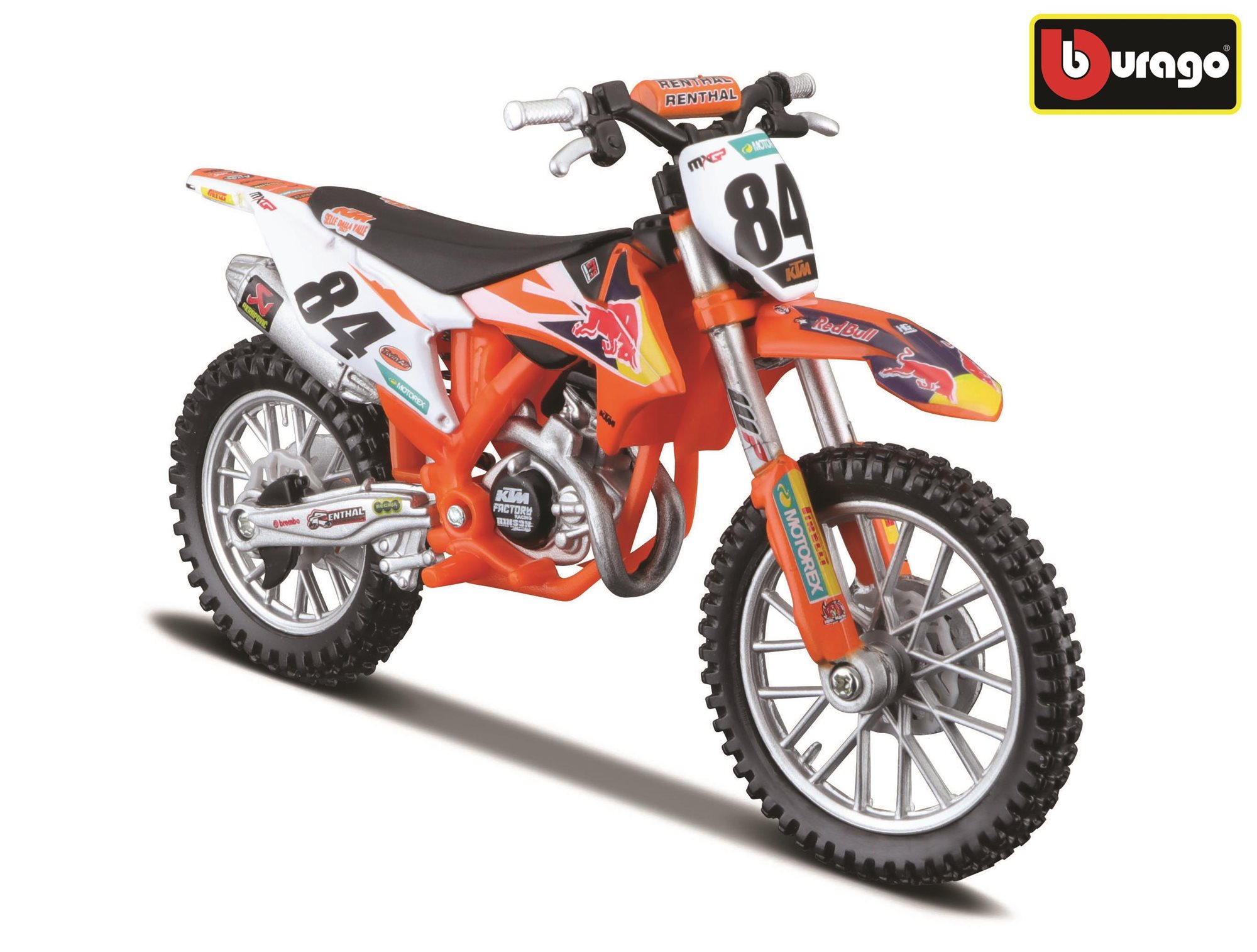 Bburago 1 : 18 WRB KTM CYCLE – KTM 450 SX-F Factory Edition (2018)