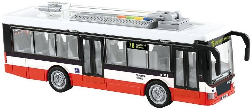 Trolejbus s českým hlasom