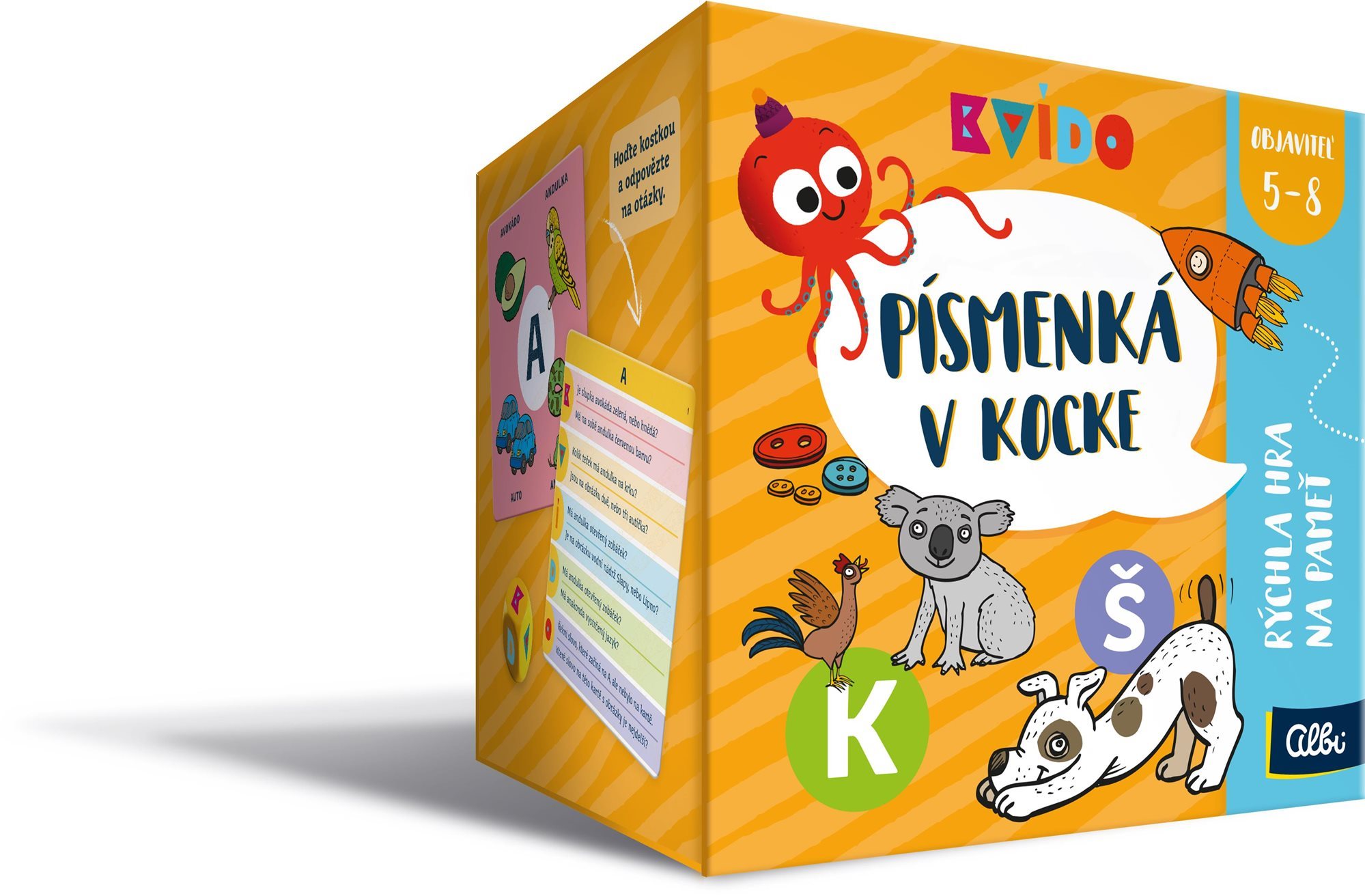 Albi Kvído – Písmenká v kocke
