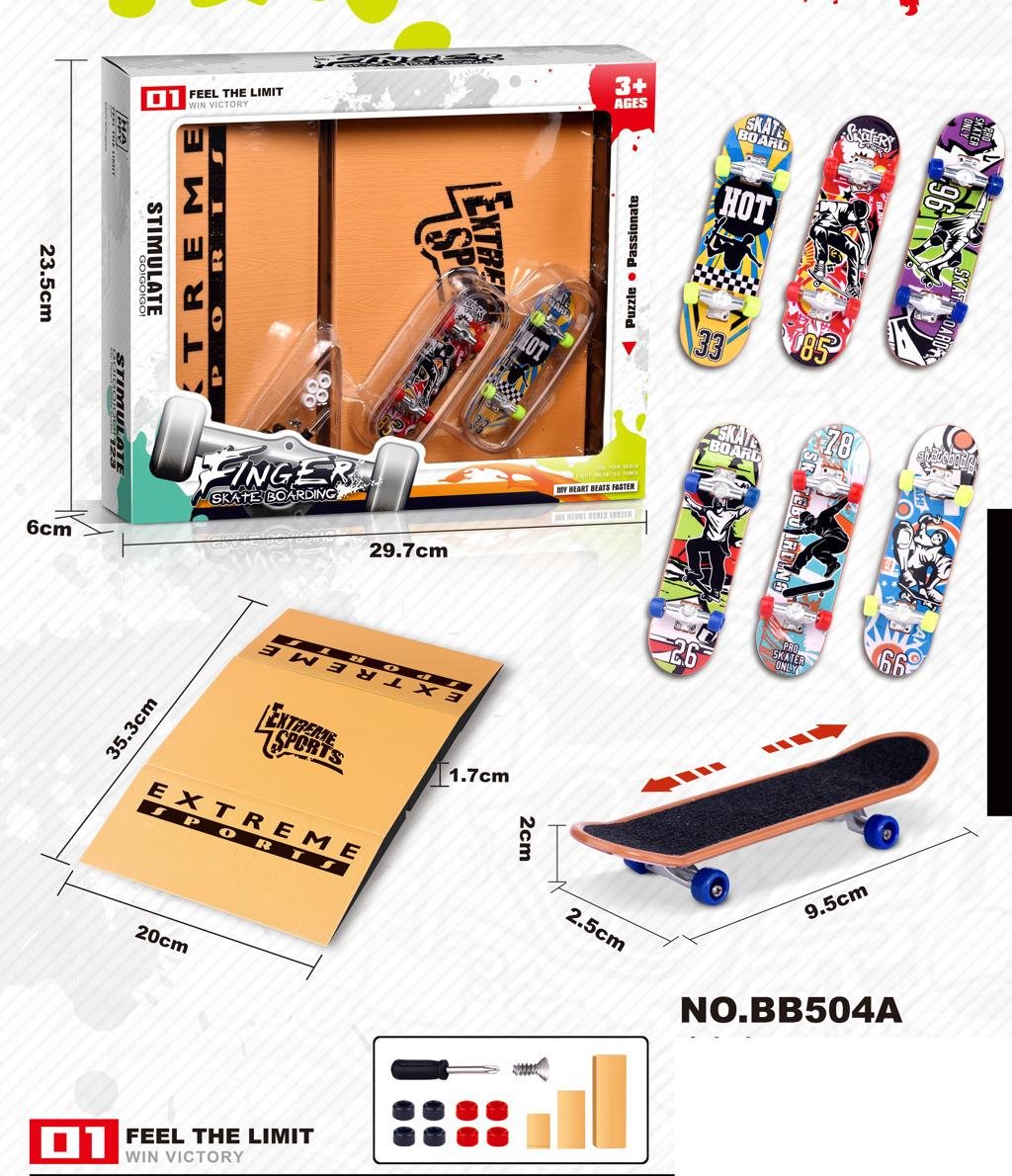 Fingerboard hracia súprava