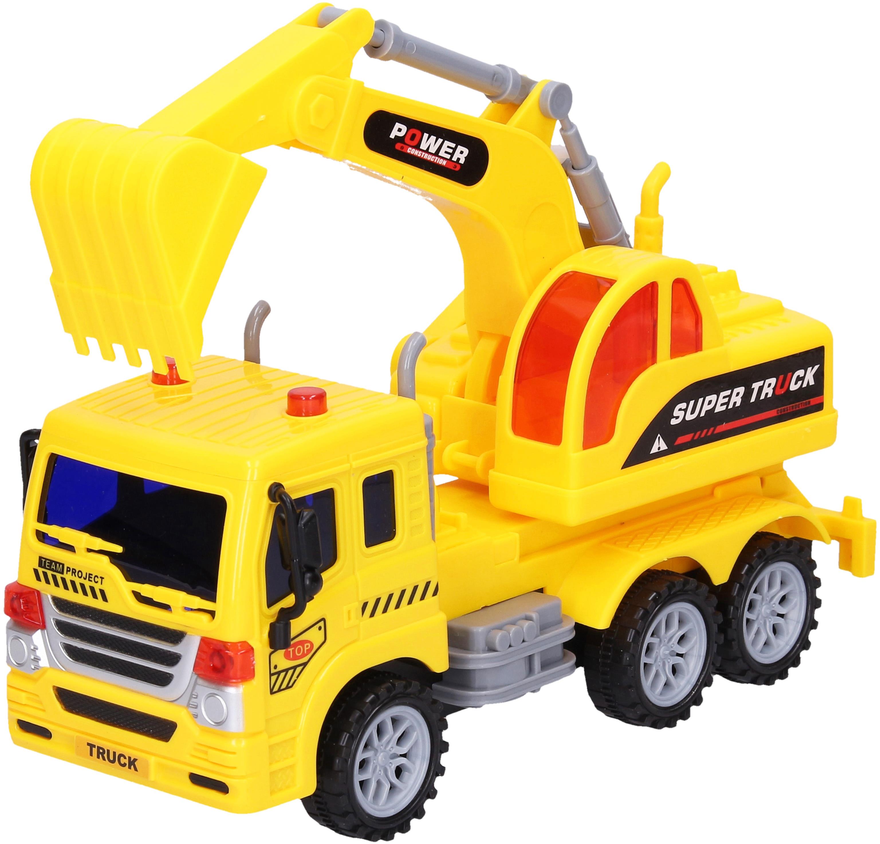 Wiky Stavebné auto 23 cm + značky 2 ks