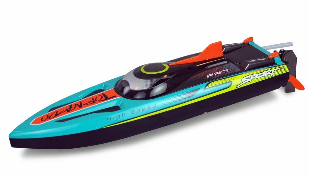 Amewi RC loď Tornado 450 mm RTR sada brushless 65 km/h LED osvetlenie
