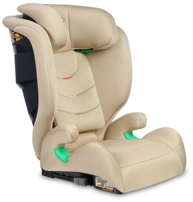 Caretero Nimbus I-Size pre deti 100 - 150 cm (4 – 12 rokov), sivá